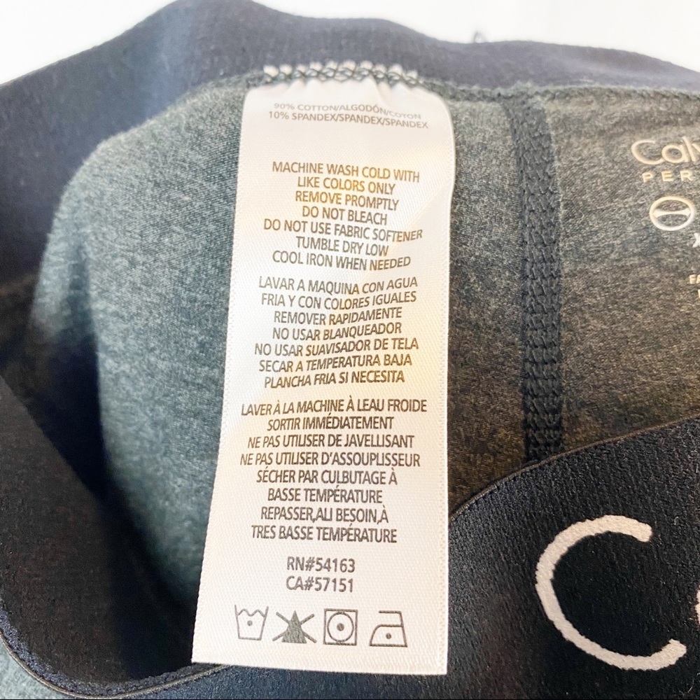 Calvin Klein Performance Logo Waistband Leggings - Picture 7 of 7